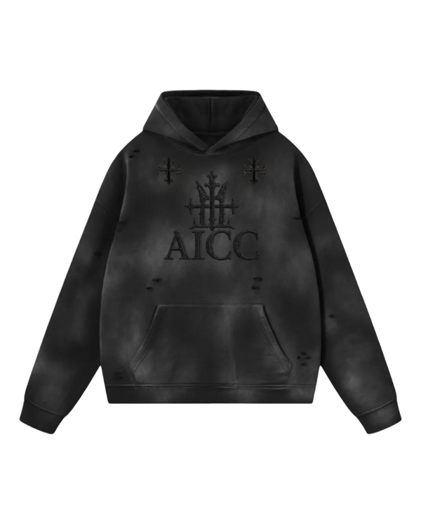 Black Relic Hoodie Set